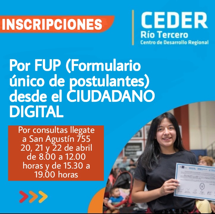 GRAN CANTIDAD DE CURSOS OFRECIDOS POR EL CEDER