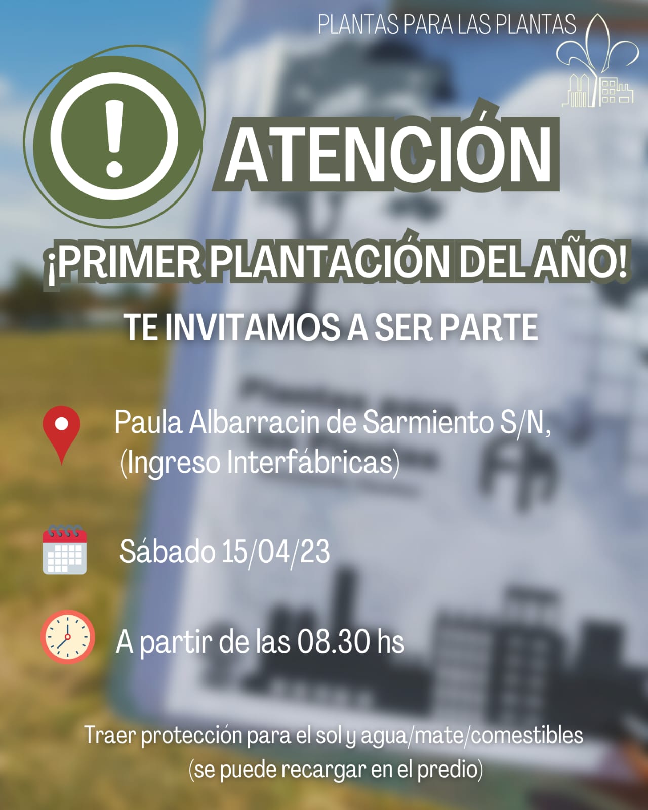 FABRICACIONES MILITARES REALIZARÁ LA PRIMER PLANTACIÓN DEL AÑO🌱