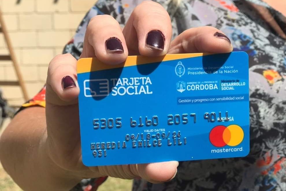  Tarjeta Social: el jueves se acredita el monto de abril