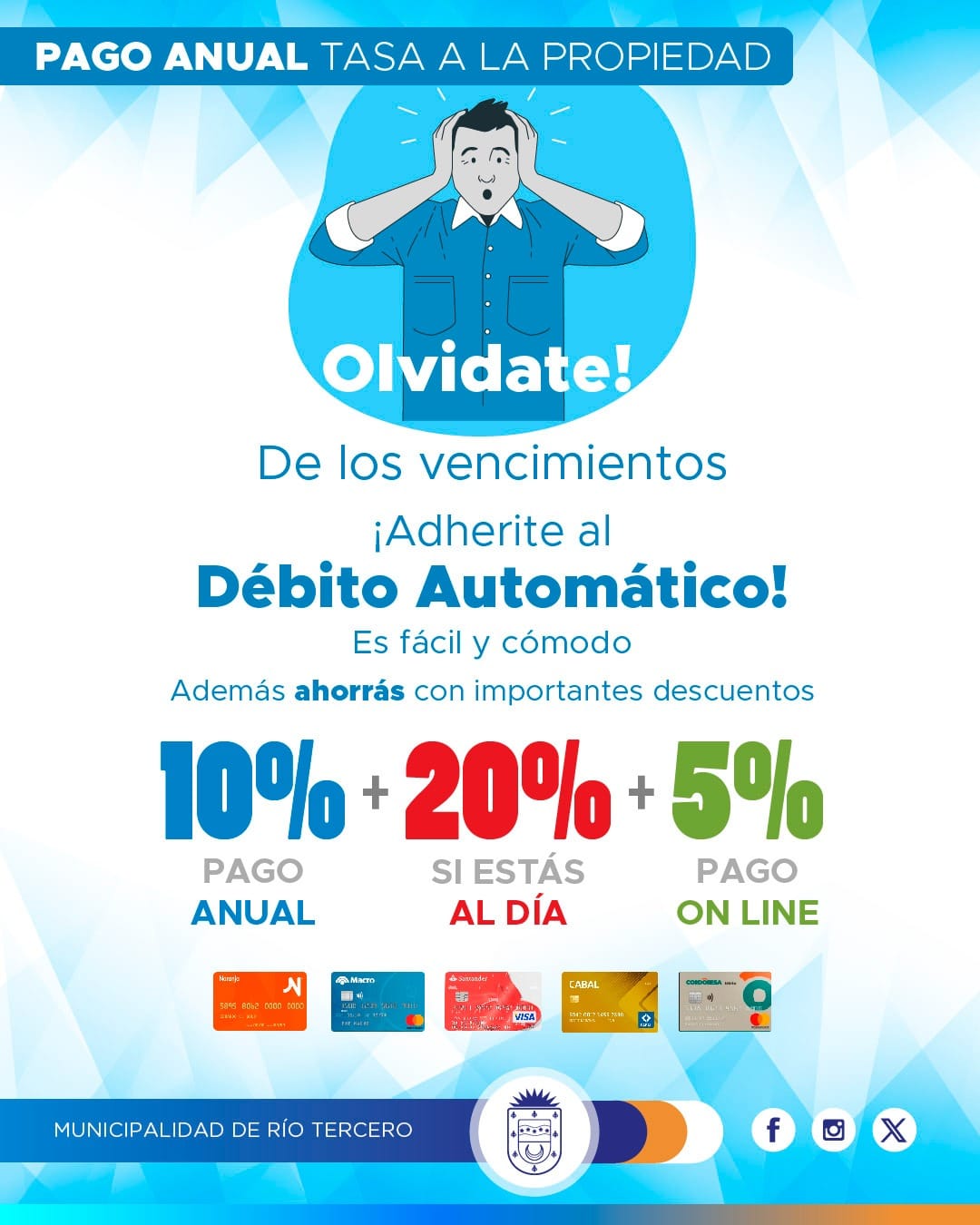 Hasta el 19 de abril se extienden los beneficios para el pago de tasa a la propiedad 2024
