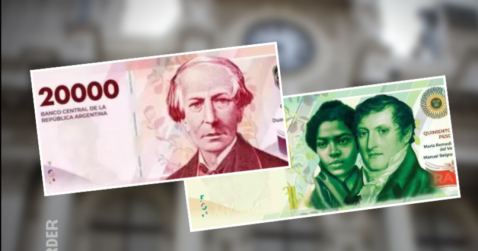 Los nuevos billetes de $10.000 comenzarán a circular en mayo