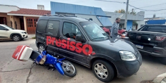 Parte policial: Masculino sufrió fractura de su pierna en accidente de tránsito 