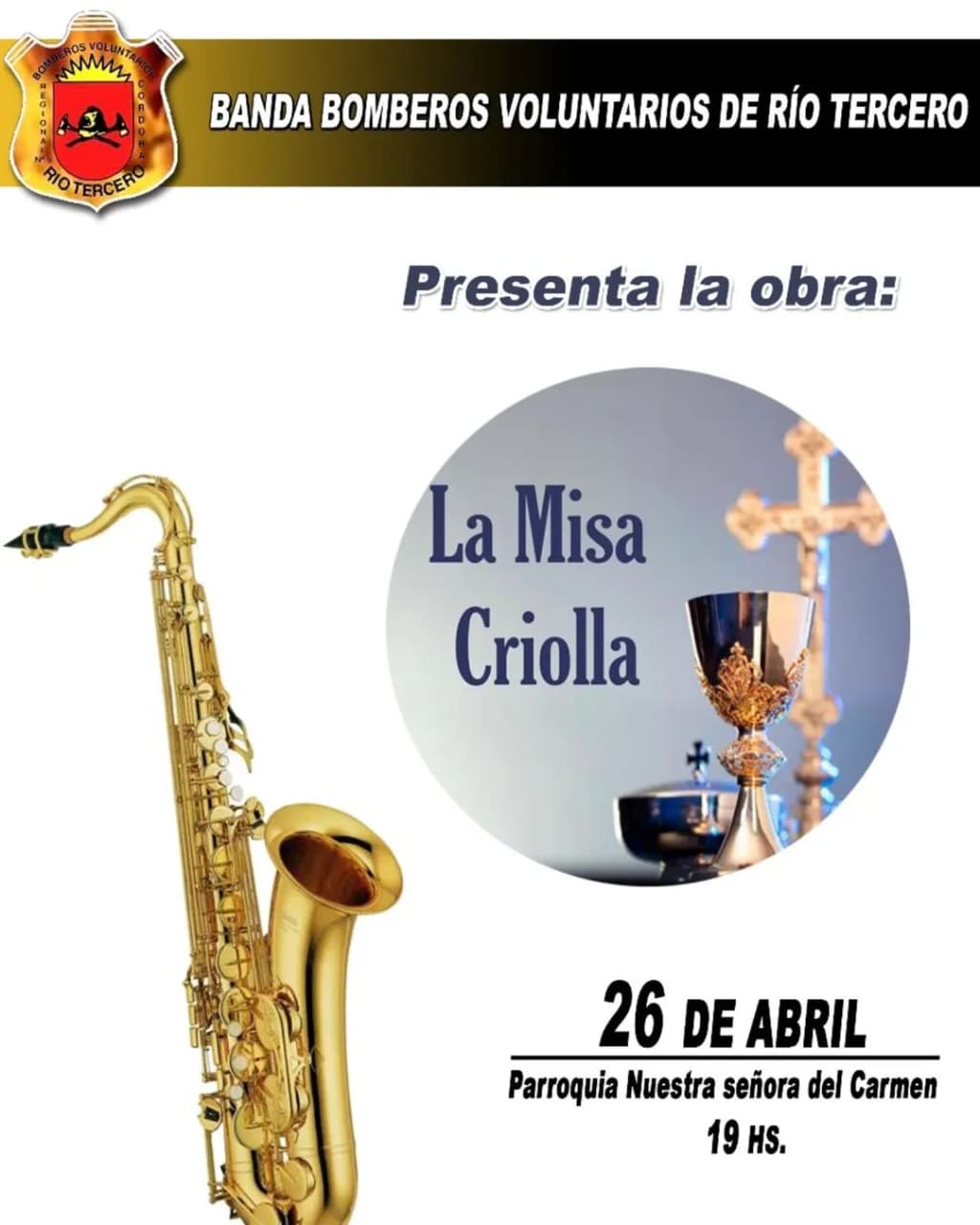 Un Concierto Inolvidable: La Misa Criolla se presentará en la Parroquia del Carmen
