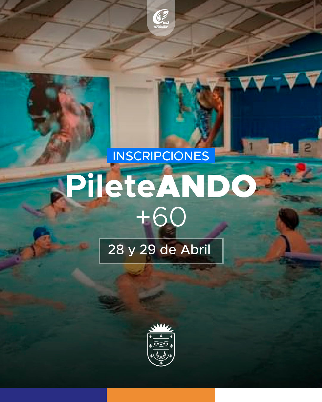 Inscripciones abiertas para el Pileteando +60  