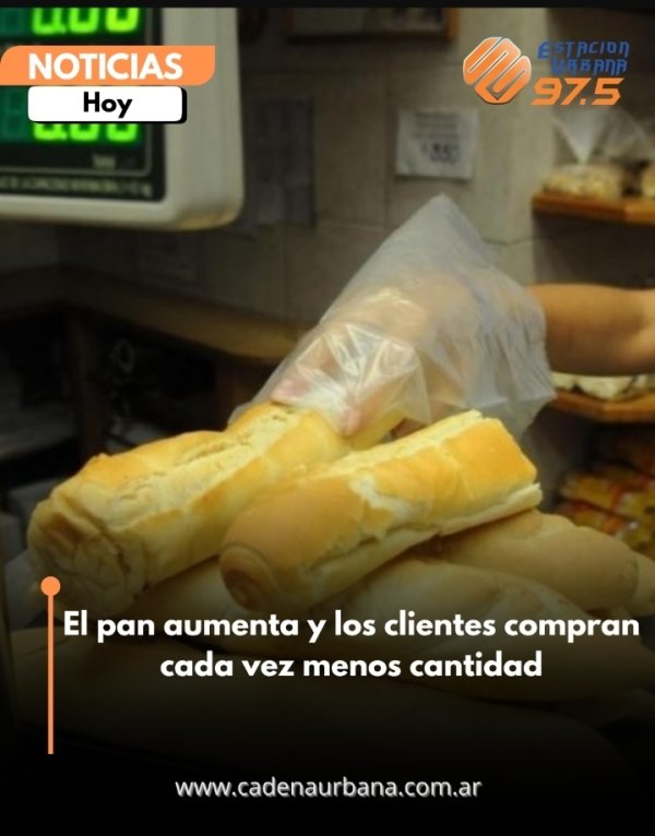 El pan aumenta y los clientes compran cada vez menos cantidad