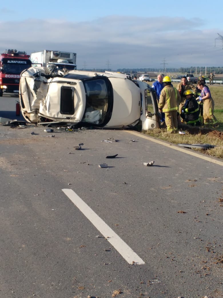 Accidente Vehicular en la Autov&iacute;a 36