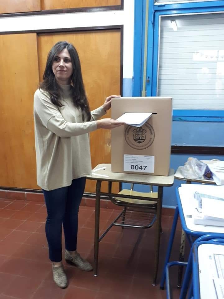 Laura Labat "Quiero agradecer a todo el pueblo del Departamento Tercero Arriba y a toda la ciudad de Cordoba"