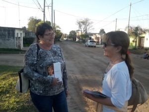 Marcela Villa "La Coalici&oacute;n C&iacute;vica no fue consultada para formara parte de la lista de Peirone"