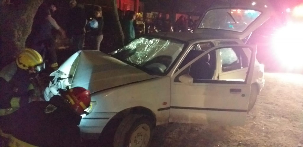 PARTE DE POLICIAL *Accidente casual con lesionados*