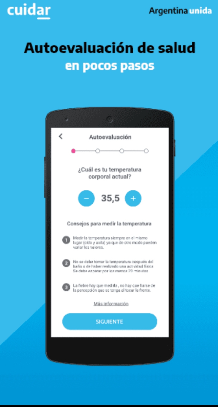 APLICACI&Oacute;N CUIDAR COVID-19 PARA QUIENES CIRCULAN POR TRABAJO