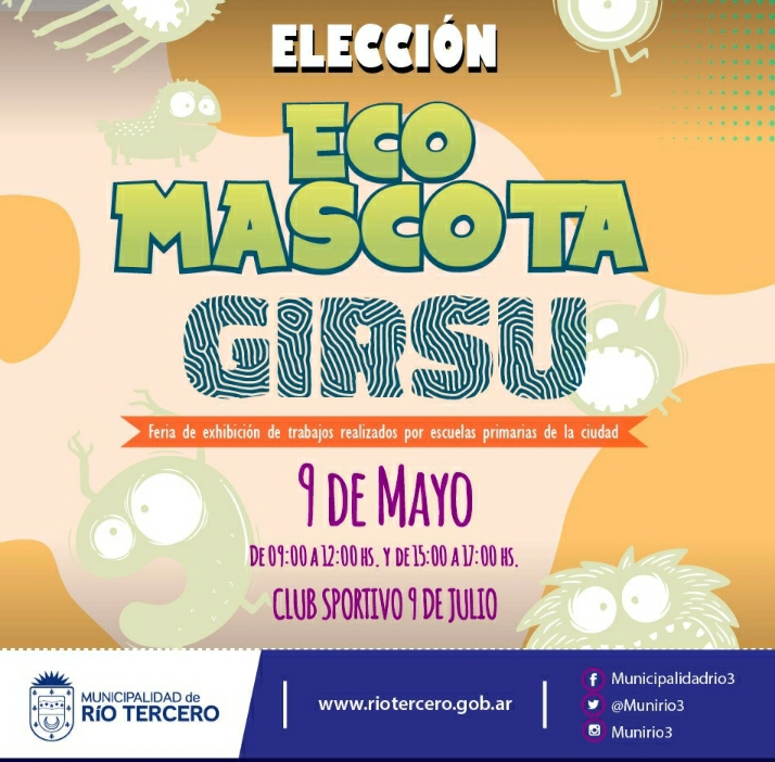 COMENZAMOS CON LA ELECCIÓN DE LA ECOMASCOTA