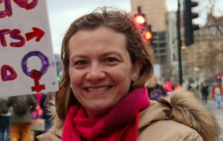 OLGA JUSTINIANO: A MI HIJA LE GUSTA LA POLÍTICA DESDE NIÑA
