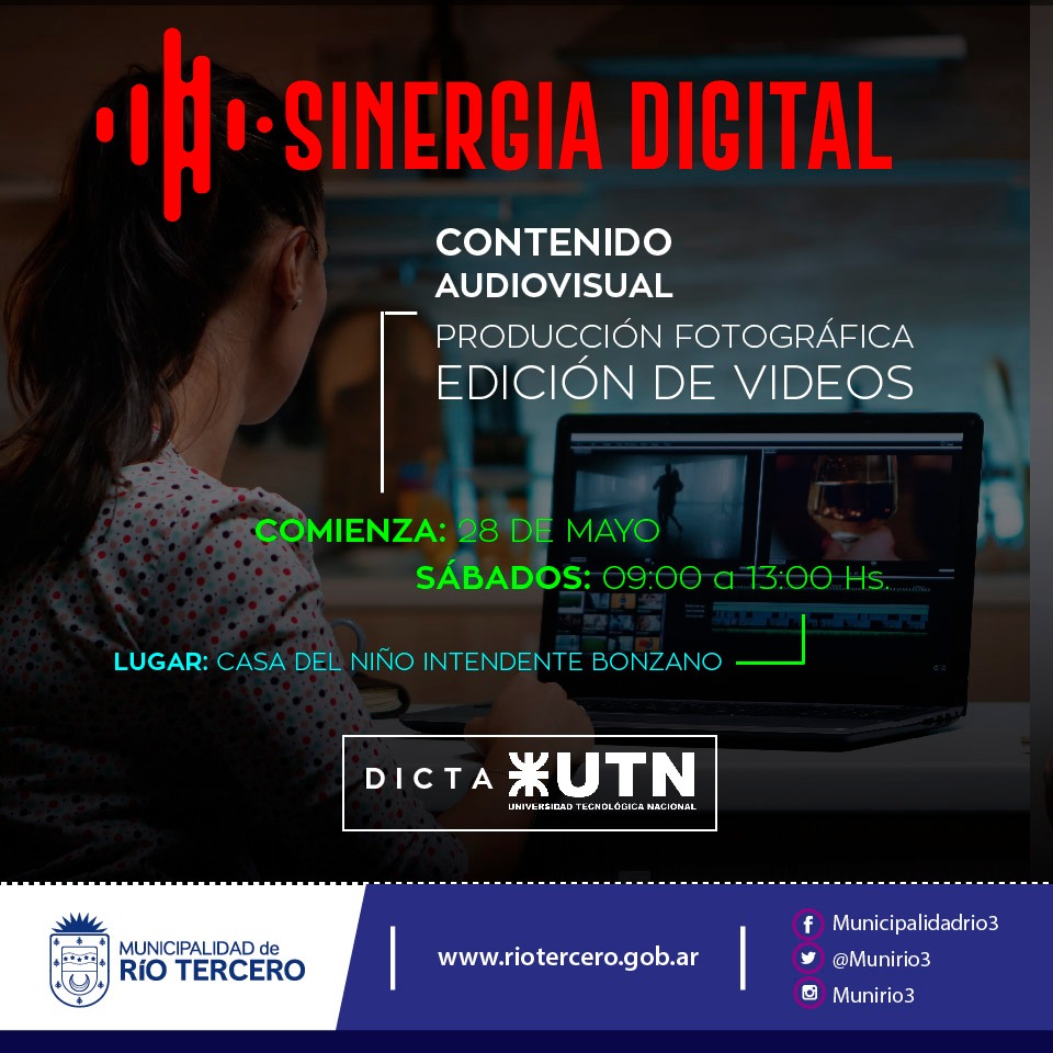 CONTINÚAN LAS INSCRIPCIONES PARA CURSOS DE LA UTN