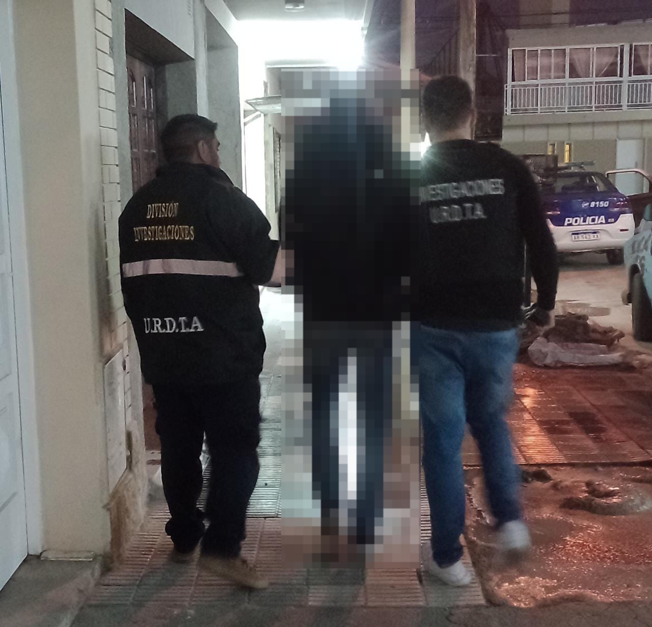 PARTE POLICIAL: ALLANAMIENTO Y DETENCIÓN DE UN MASCULINO 