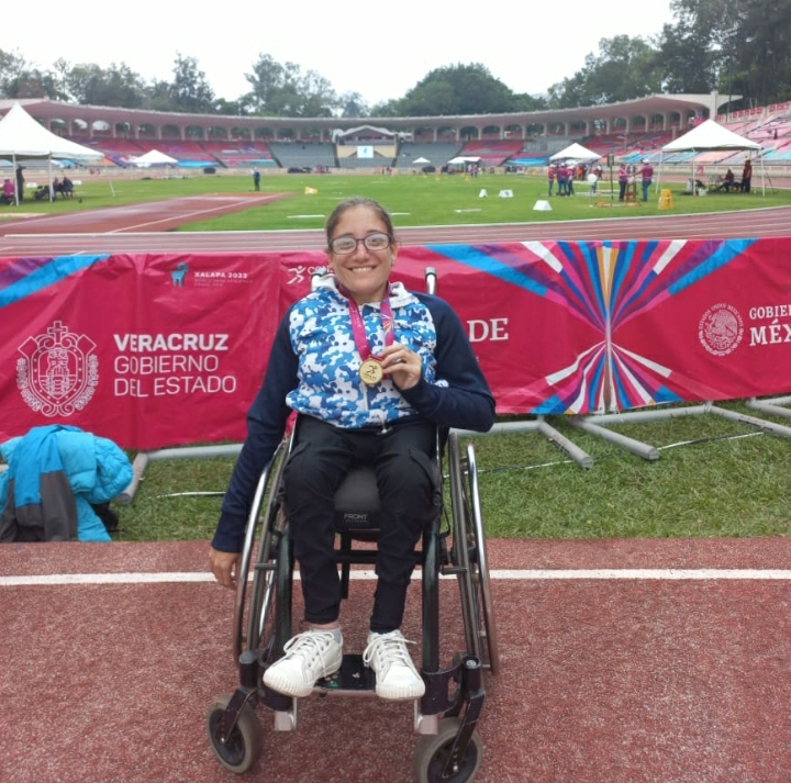 MILAGROS FERREYRA OBTUVO EL ORO EN 100 MTS LLANOS EN MÉXICO 