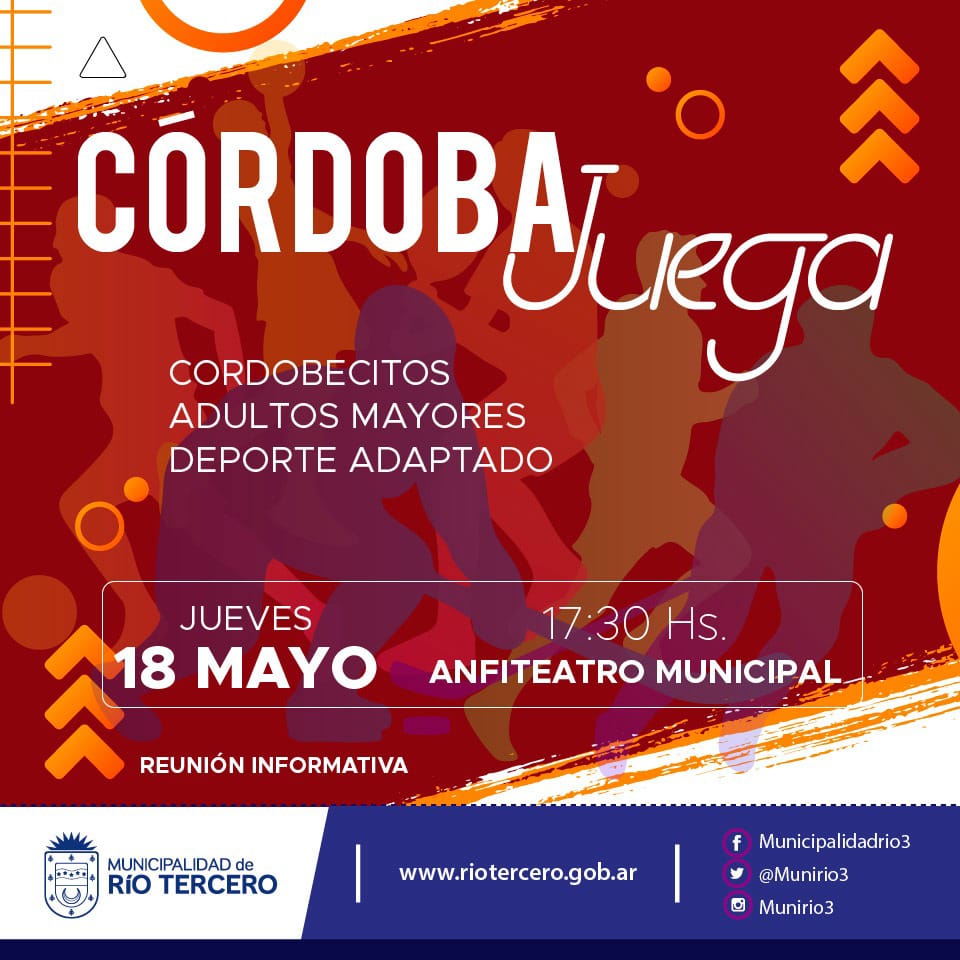 EL MUNICIPIO REALIZA UNA REUNIÓN INFORMATIVA POR CÓRDOBA JUEGA 2023
