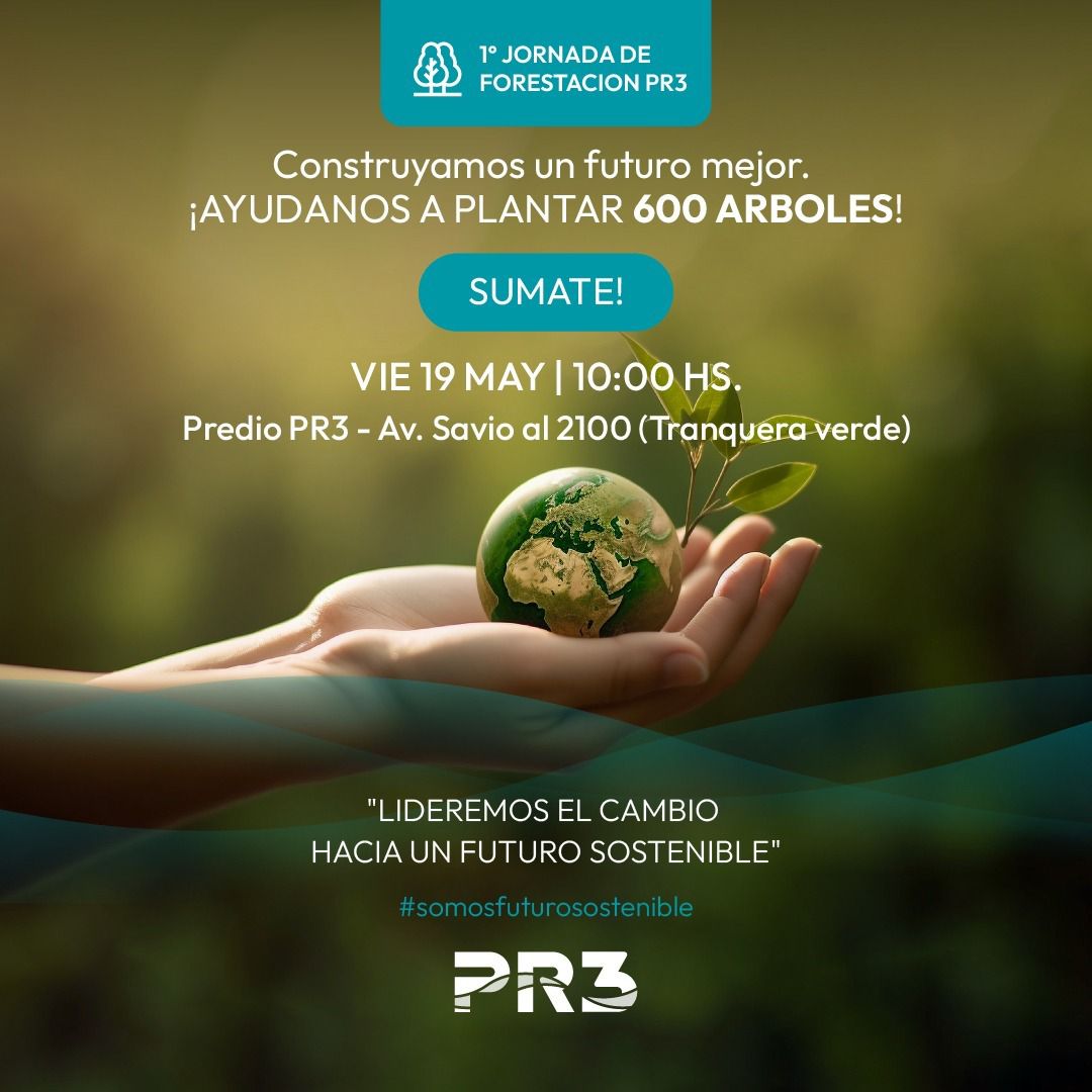 PETROQUÍMICA REALIZARÁ UNA JORNADA DE FORESTACIÓN ESTE VIERNES
