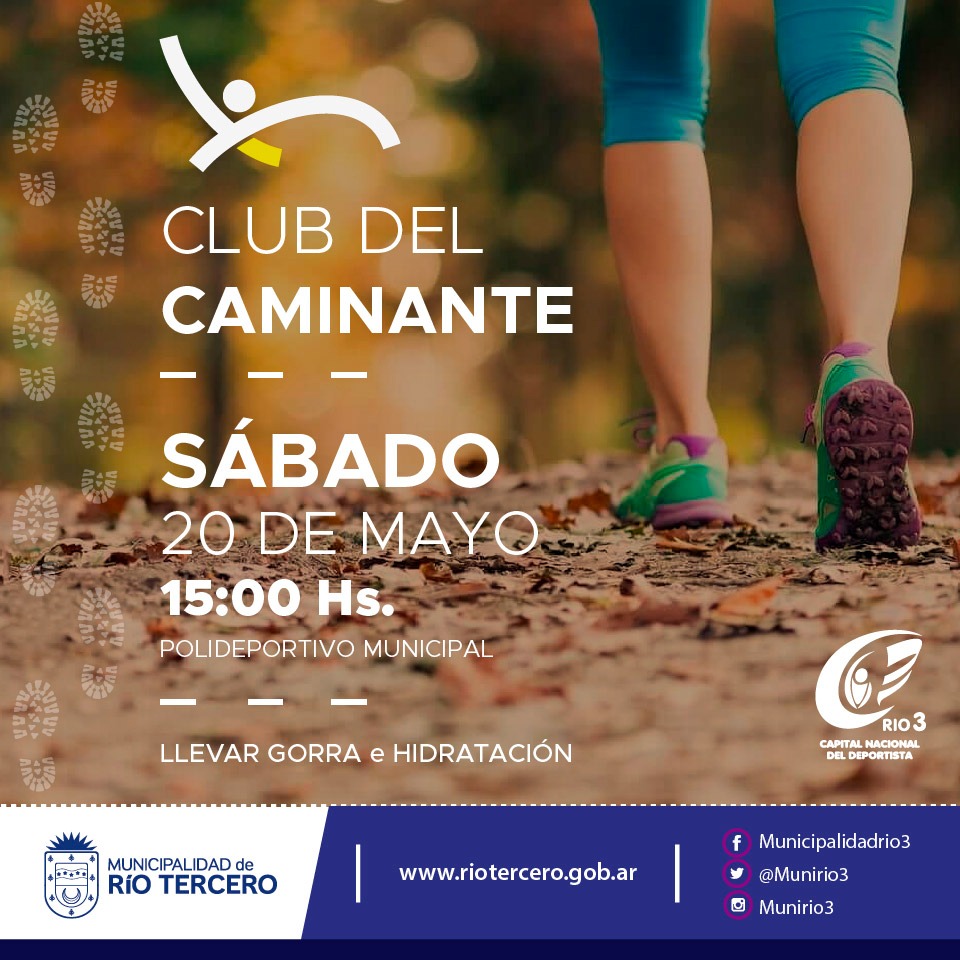 ESTE SÁBADO SE REALIZA UNA NUEVA ACTIVIDAD DEL CLUB DEL CAMINANTE