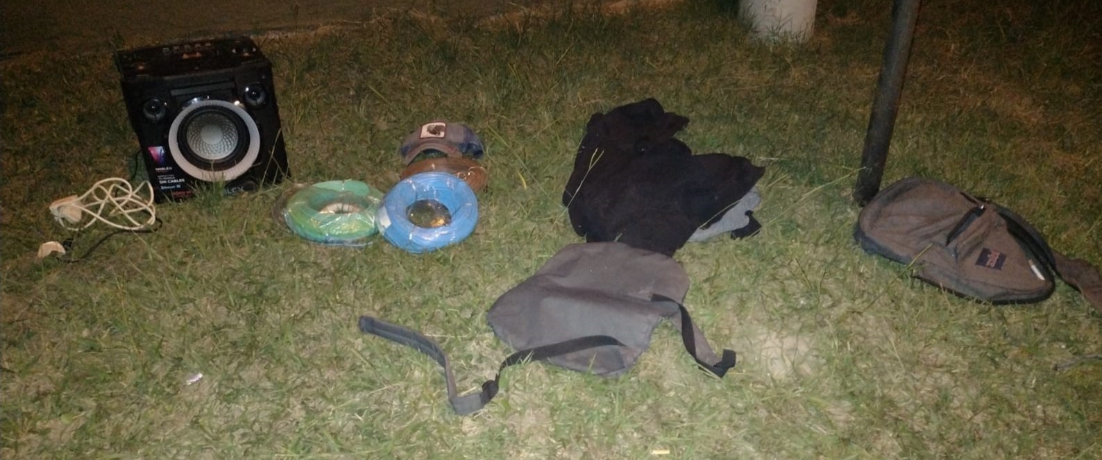 PARTE POLICIAL: DETIENEN A JOVEN DE 19 AÑOS Y RECUPERAN ELEMENTOS SUSTRAIDOS