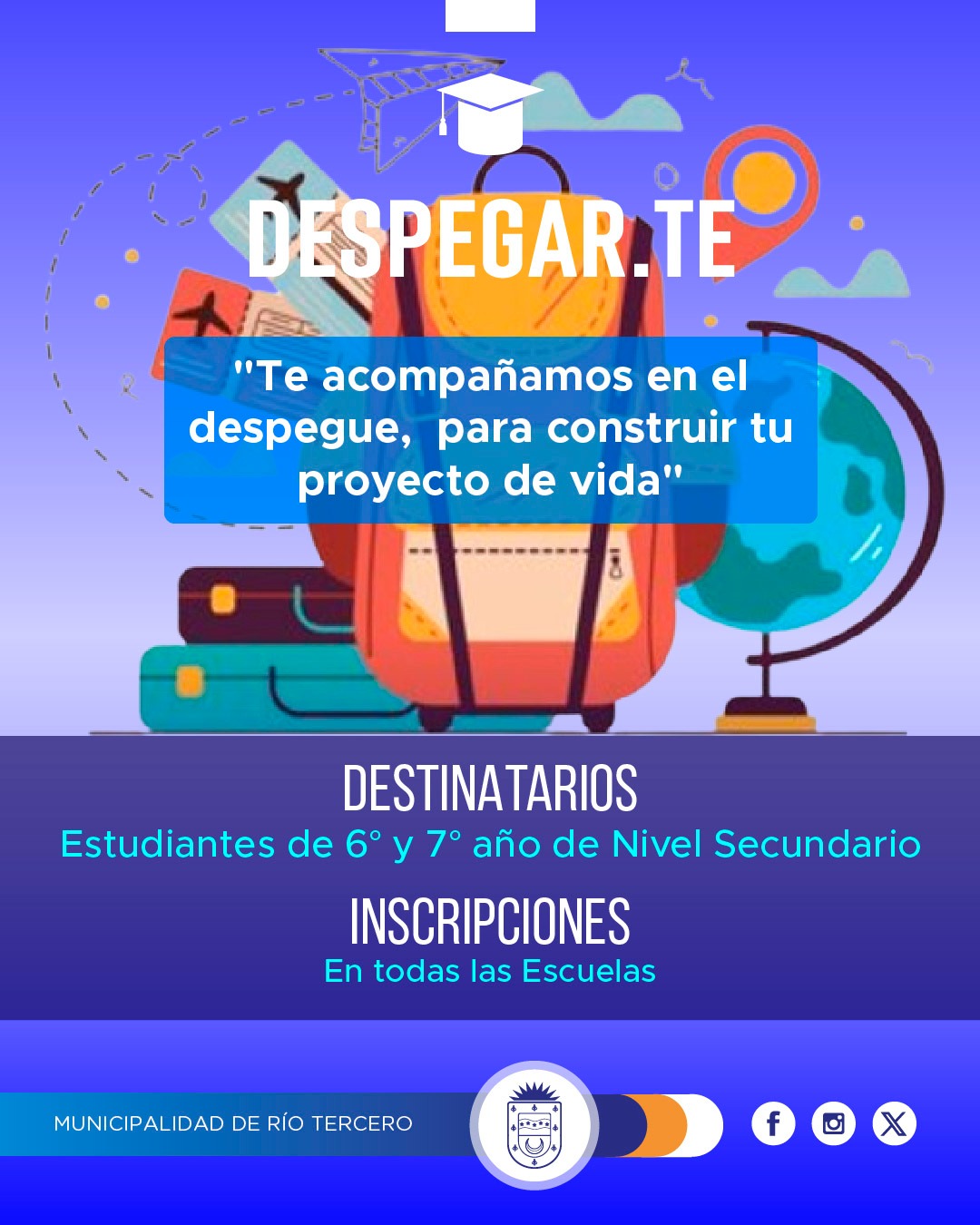 Se puso en marcha el programa Despegar.Te para acompañar a los adolescentes en su proyecto de vida.