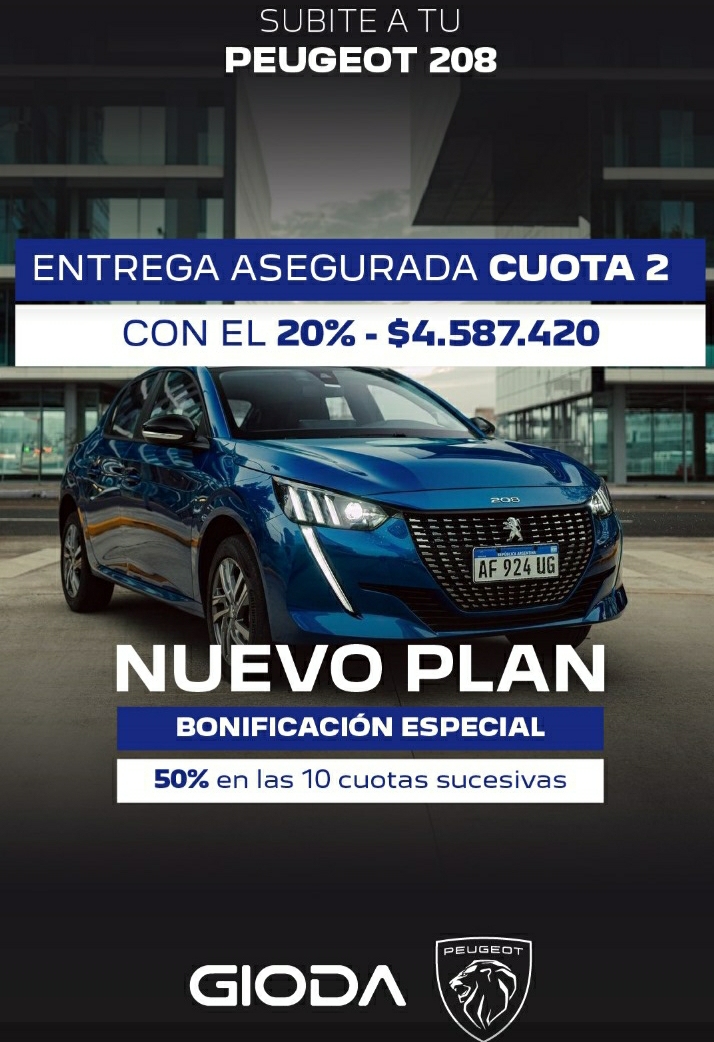 Gioda Automotores presenta nueva financiación y nuevos vehículos