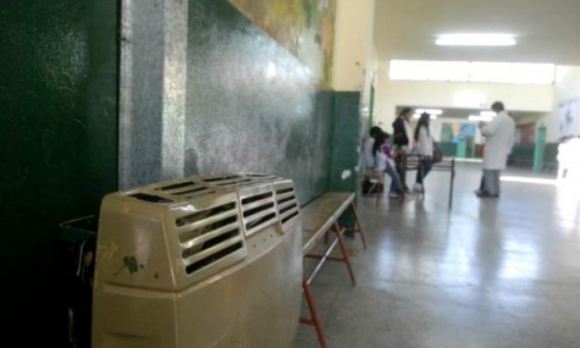 Calefacción en las escuelas: Goñi señaló que los reclamos se atienden de inmediato