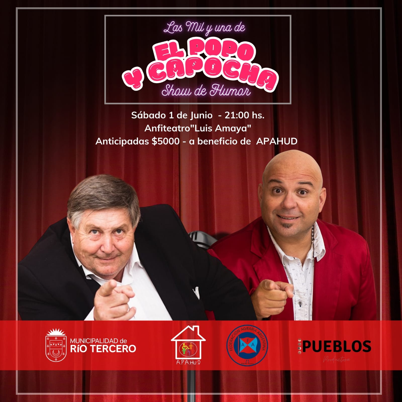 Llega a nuestra ciudad *Las mil y unas del Popo y Capocha*