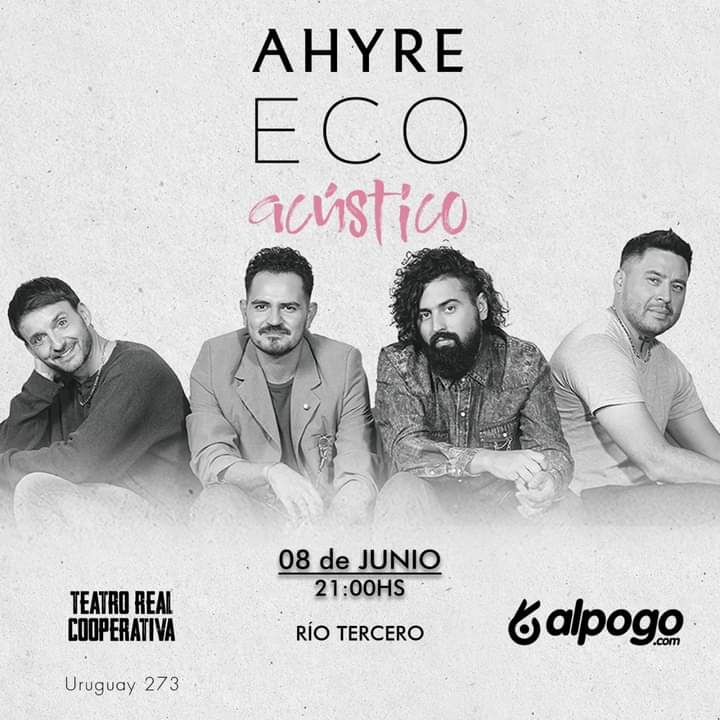 Hernando Monico: en Río Tercero presentaremos un show acústico, que es mucho más íntimo