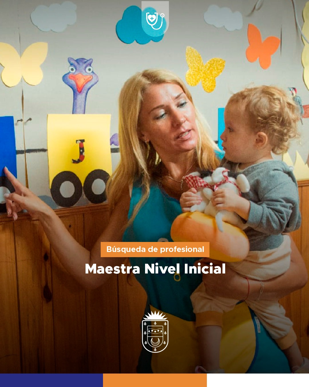 Búsqueda laboral de maestra en educación inicial 