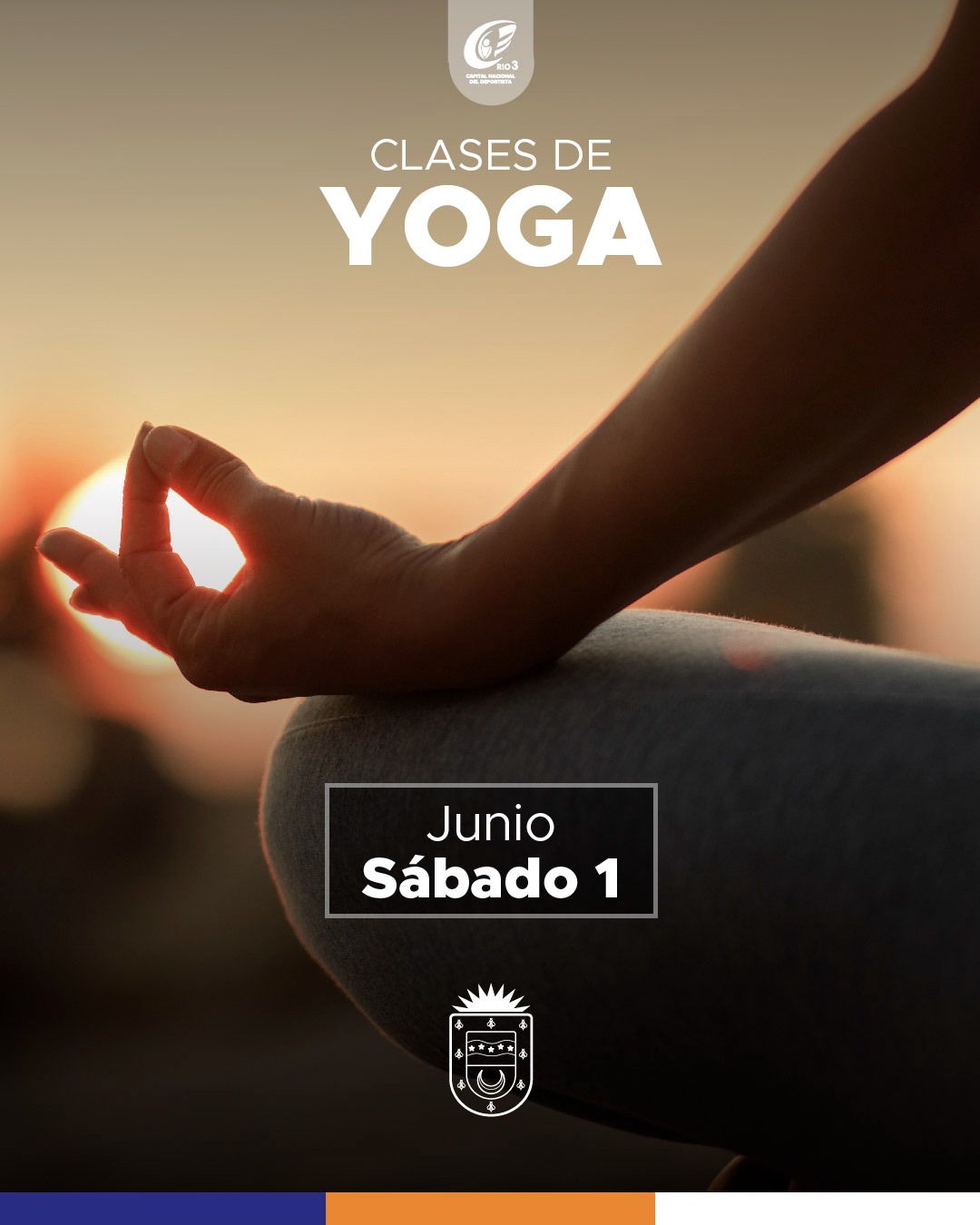 Clase de yoga este sábado en el Polideportivo Municipal 