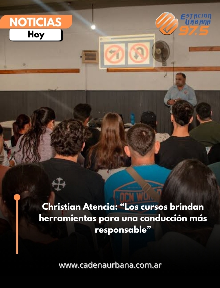 Christian Atencia: &ldquo;Los cursos brindan herramientas para una conducci&oacute;n m&aacute;s responsable&rdquo;