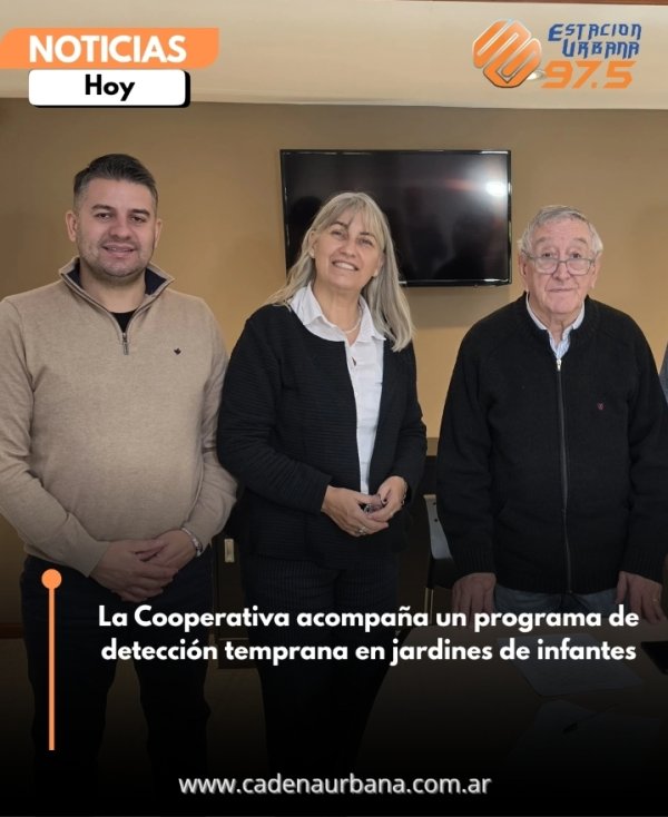 La Cooperativa acompa&ntilde;a un programa de detecci&oacute;n temprana en jardines de infantes