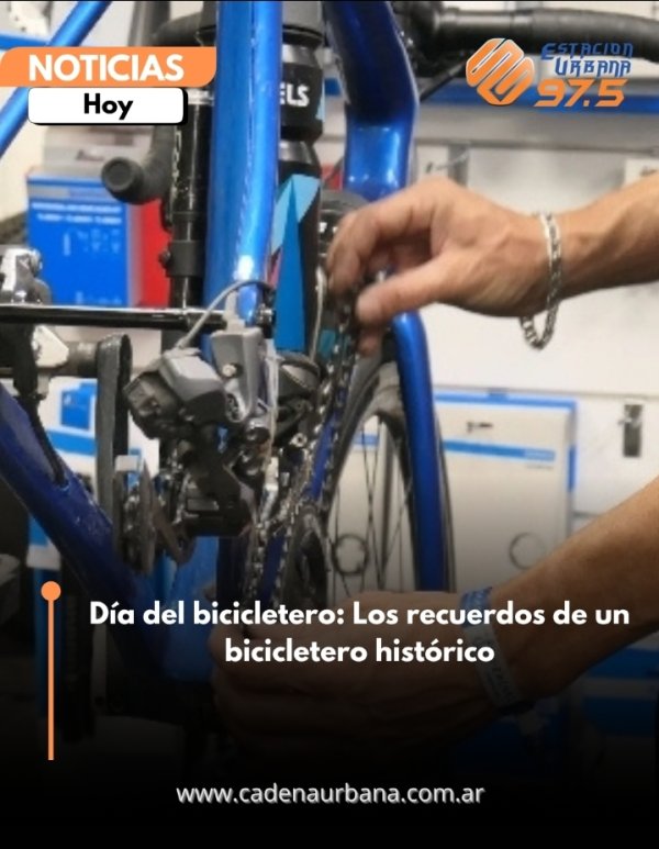 Entre infladores y cadenas: los recuerdos de un bicicletero hist&oacute;rico