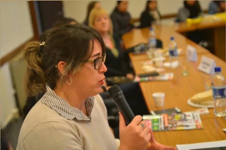 Rocio Comba "Nos invitaron a plantear las problem&aacute;ticas que sufrimos como mujeres dentro del deporte"