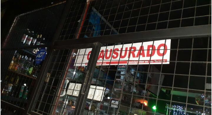 CLAUSURA DE UN BAR POR NO RESPETAR EL PROTOCOLO 