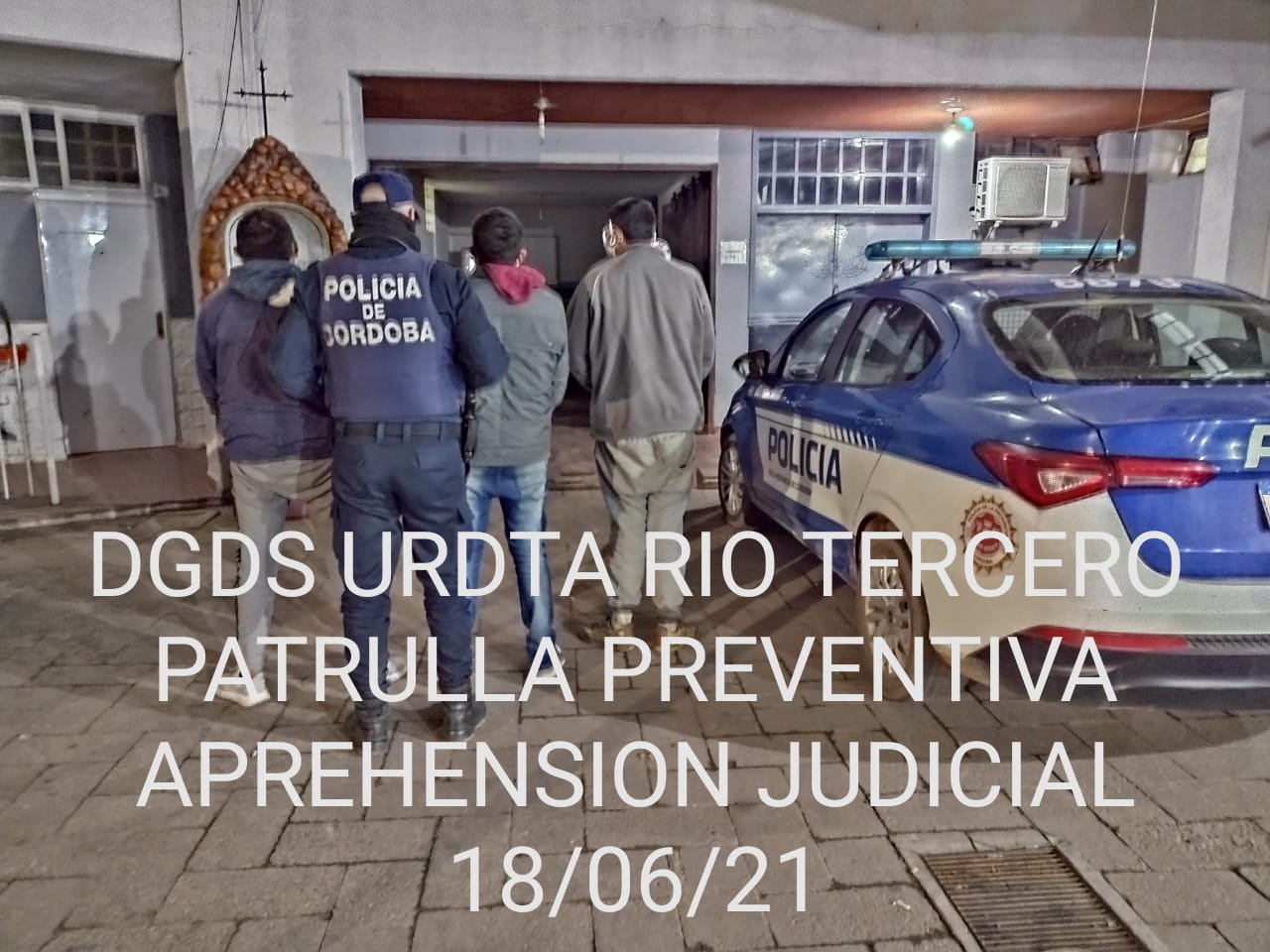 PARTE POLICIAL: 3 DETENIDOS POR DAÑO Y TENTATIVA DE ROBO, PEDIDO DE SECUESTRO  