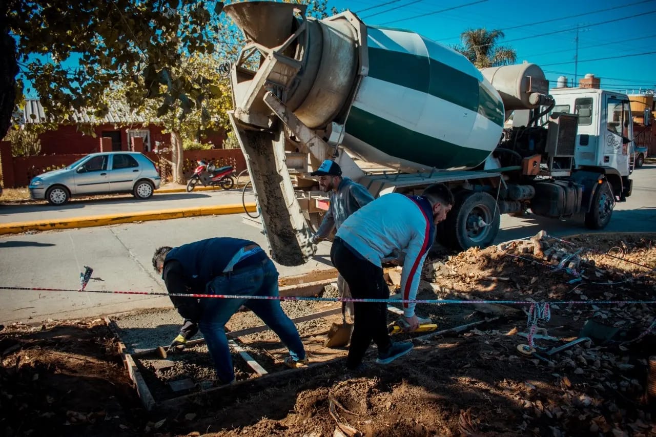SE COMENZÓ A TRABAJAR EN LAS NUEVAS GARITAS DE BARRIO MONTEGRANDE