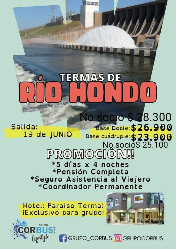 ESPACIO DEL CIRCULO DE JUBILADOS Y PENSIONADOS RÍO TERCERO JUEVES 2 DE JUNIO