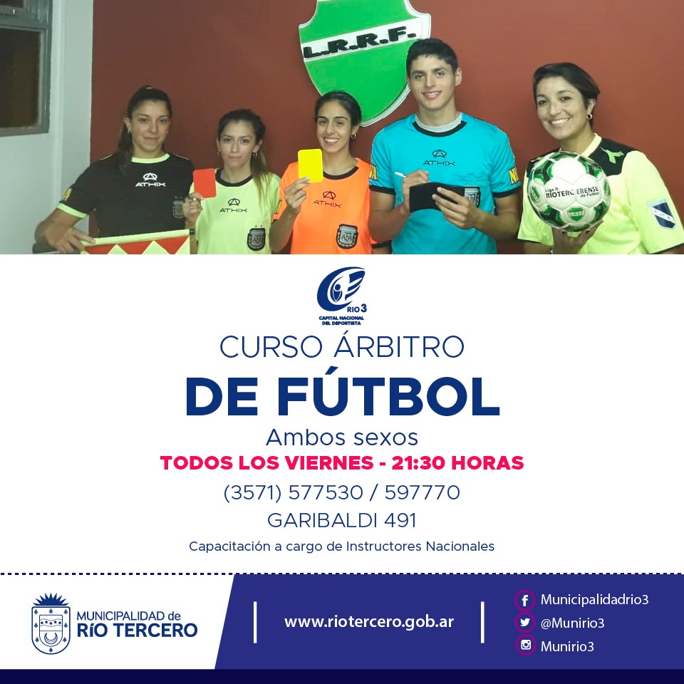 CURSO ÁRBRITOS DE FÚTBOL