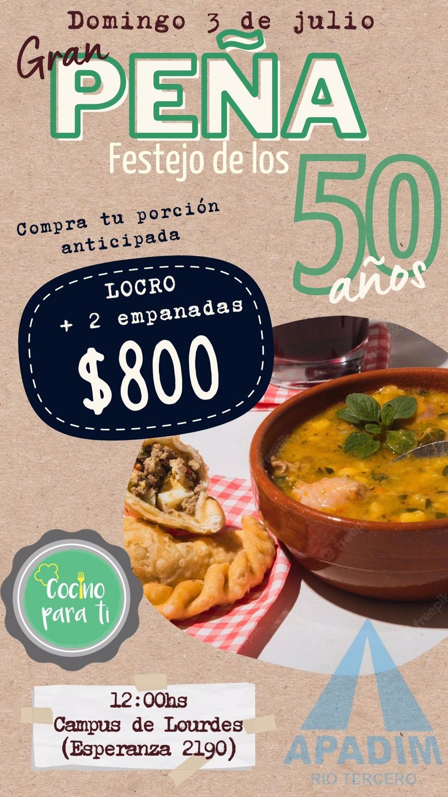 APADIM CELEBRA SUS 50 AÑOS *DEJANDO HUELLAS*