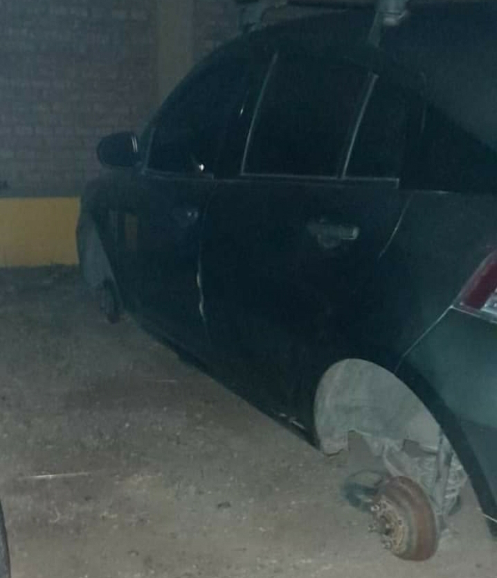 COMISARIO LÓPEZ DIAZ: HUBO UN HURTO DE 8 CUBIERTAS 
