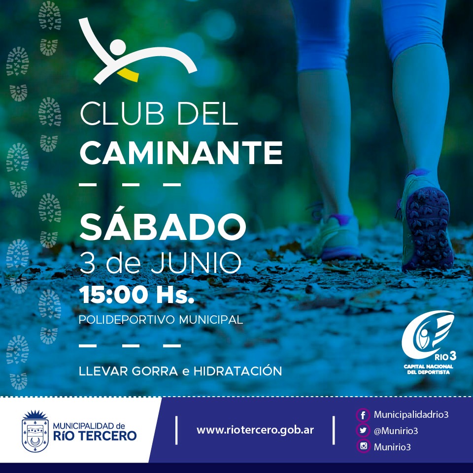 ESTE SÁBADO SE REALIZA UNA NUEVA ACTIVIDAD DEL CLUB DEL CAMINANTE
