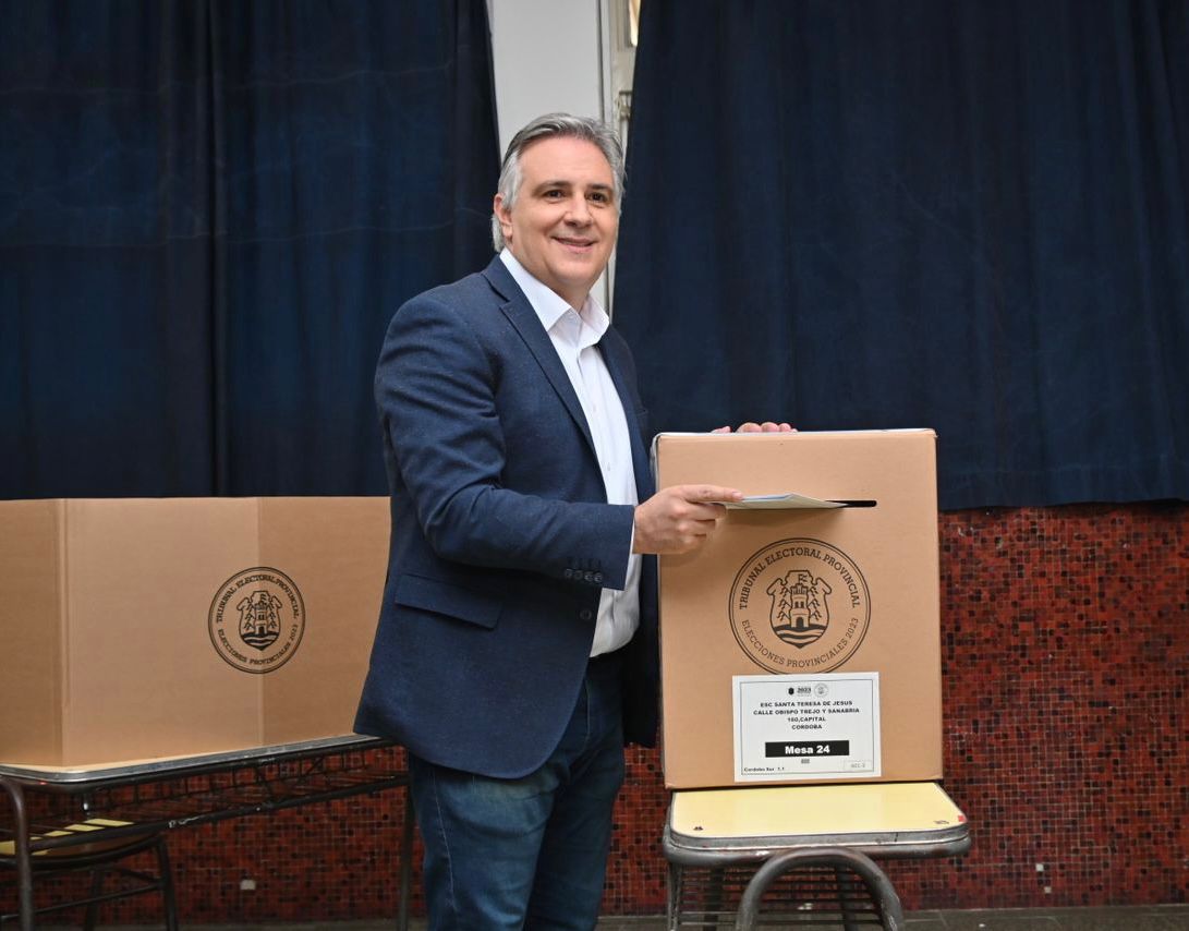 ELECCIONES CÓRDOBA 2023: MARTÍN LLARYORA *ES UNA ALEGRÍA ESTÁ JORNADA*