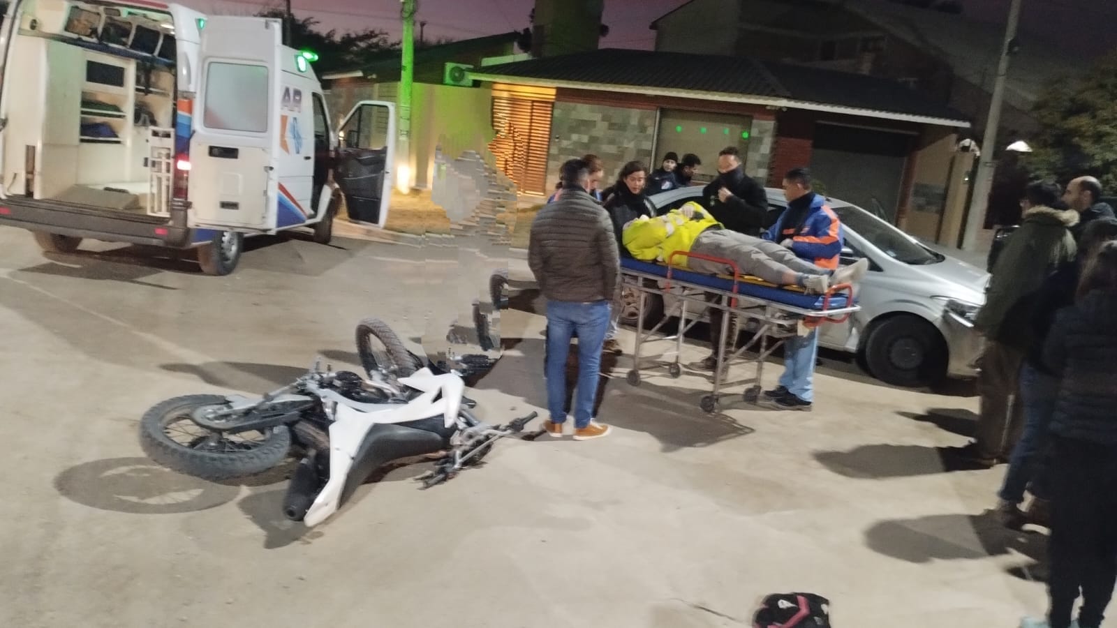 PARTE POLICIAL: ACCIDENTE DE TRÁNSITO CON LESIONADO