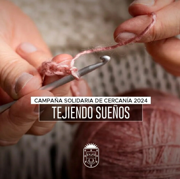 Acércate a los salones comunitarios para ser parte de la campaña solidaria *Tejiendo sueños* 