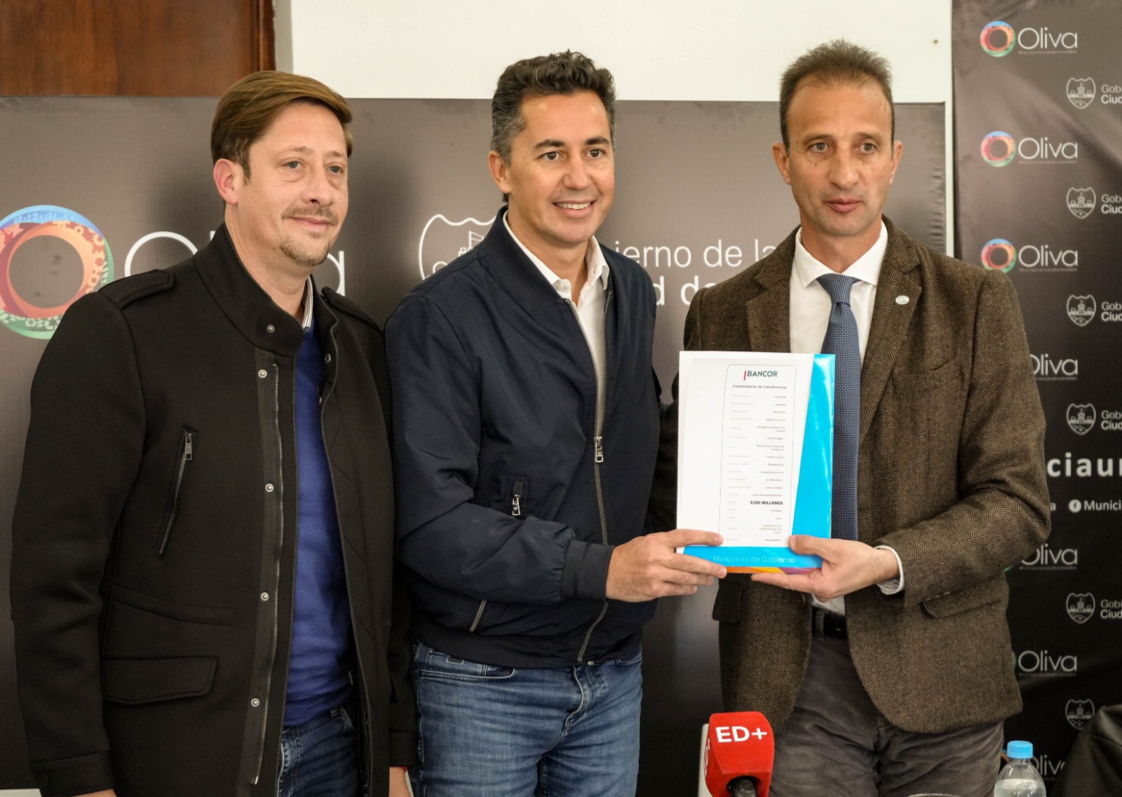 Tres localidades del Departamento Tercero Arriba recibieron aportes para ejecutar obras indispensables