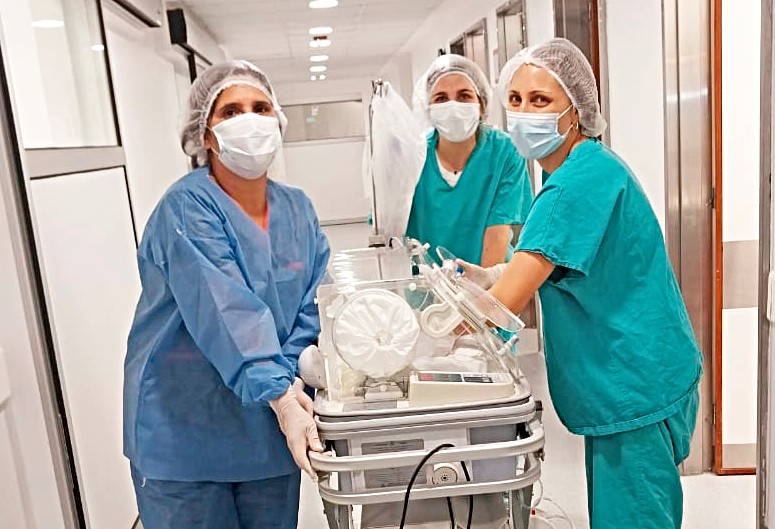 Nacieron cuatrillizos en la Maternidad Provincial