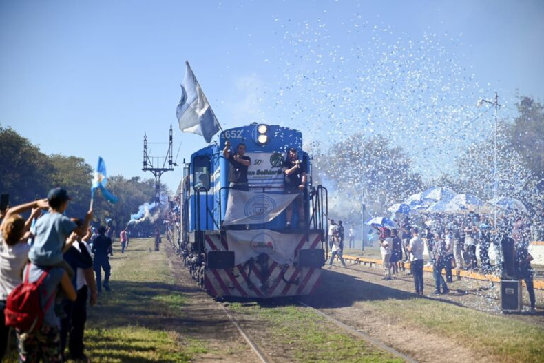 Llega el Tren Solidario a Río Tercero