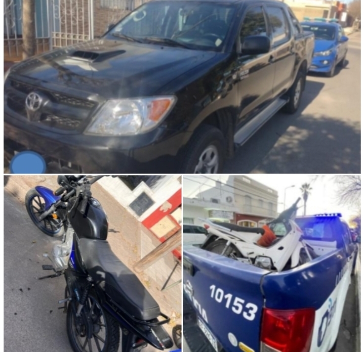 Parte policial: Accidentes de tránsitos y múltiples secuestros de motos en Río Tercero