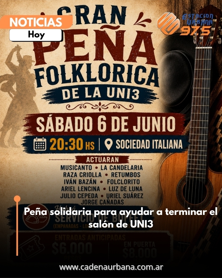 Pe&ntilde;a solidaria para ayudar a terminar el sal&oacute;n de UNI3